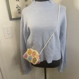 Baby blue sweater